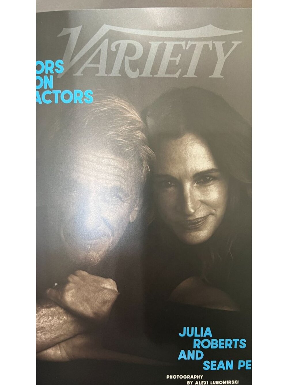 Variety Magazine Issue December 17 2025 Featuring Julia Roberts & Sean Penn
